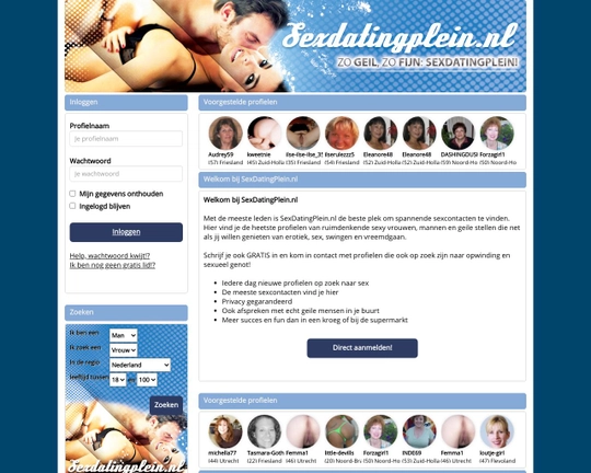 SexdatingPlein.nl Logo
