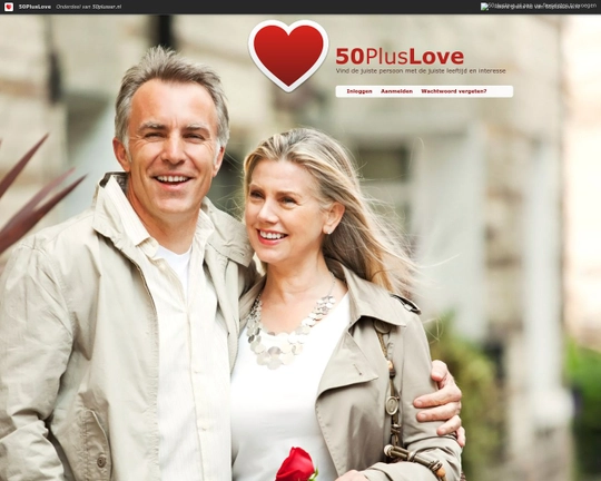 50 Plus Love Logo