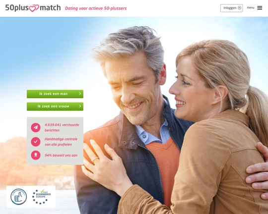 50PlusMatch Belgie Logo