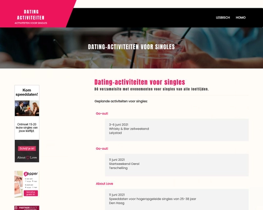 Dating Activiteiten Logo
