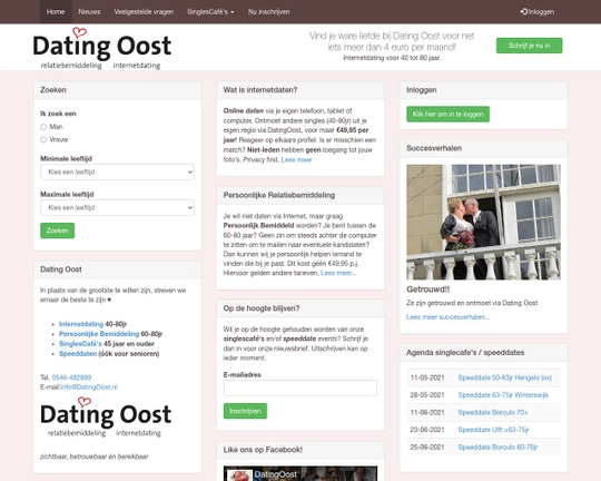Dating Oost Relatiebemiddeling Logo