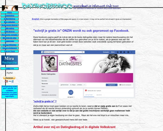 DatingBedrog.nl Logo