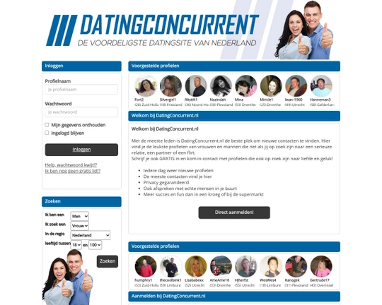 DatingConcurrent.nl Logo