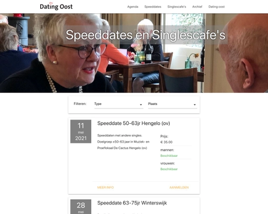 DatingOost Speeddates Logo