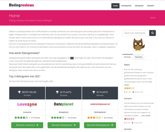 DatingReviews Logo
