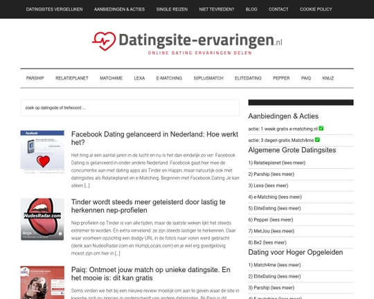 Datingsite Ervaringen Logo