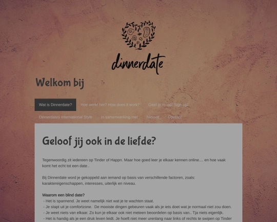 DinnerDateNederland Logo