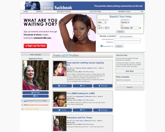Ebony Fuckbook Logo