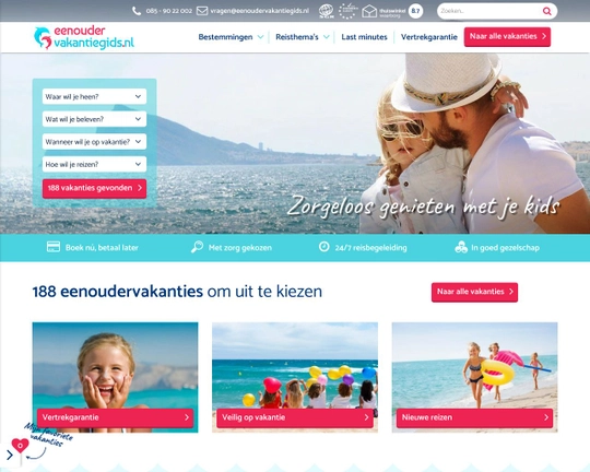 Eenoudervakantiegids Logo