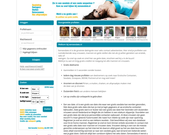 EenSexdate.nl Logo