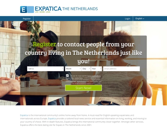Expatica Dating Logo