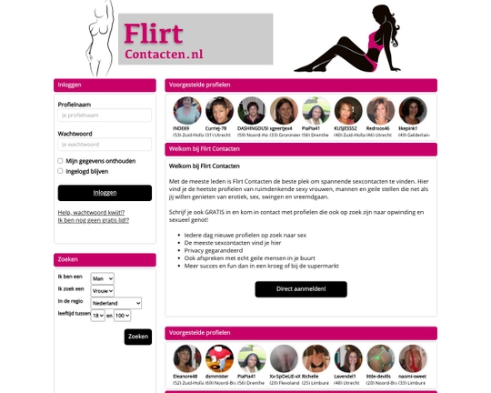 FlirtContacten Logo