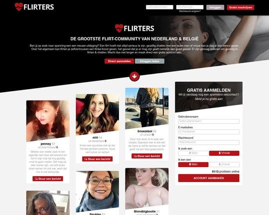 Flirters.nl Logo