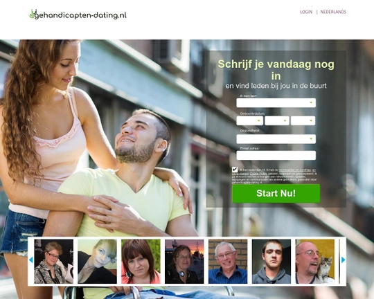 Gehandicapten Dating Logo