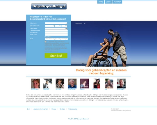 GehandicaptenDating Logo