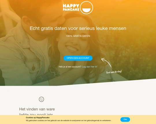 Happy Pancake Logo