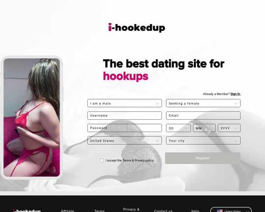 i-HookedUp Logo
