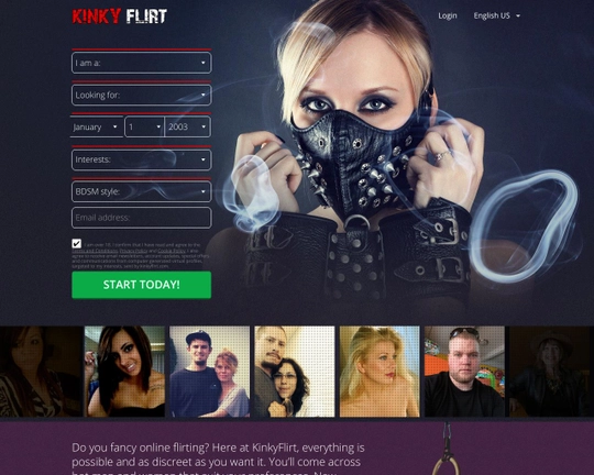 KinkyFlirt Logo