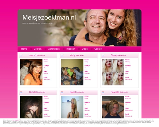 Meisje Zoekt Man Logo