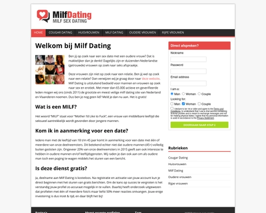 MilfDating Logo