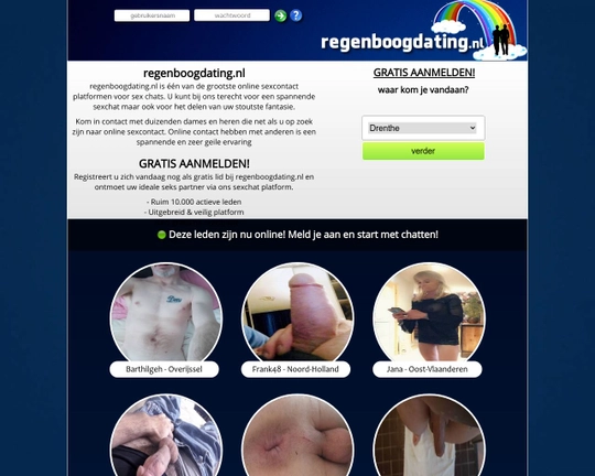 Regenboog Dating Logo