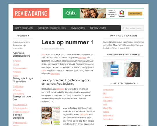 ReviewDating.nl Logo