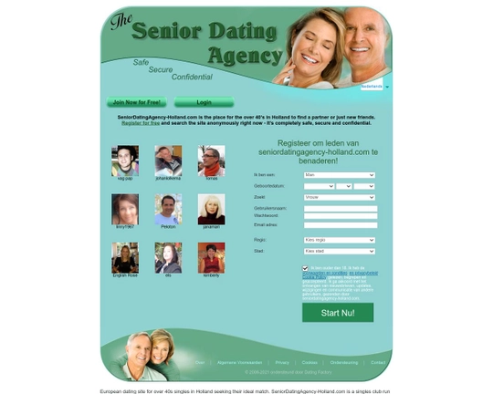 Seniordatingagency Holland Logo
