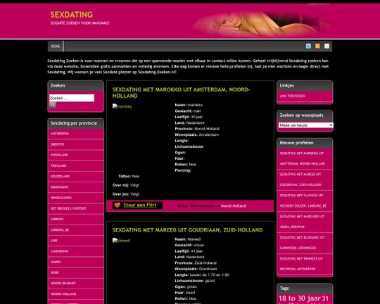 Sexdating-Zoeken Logo