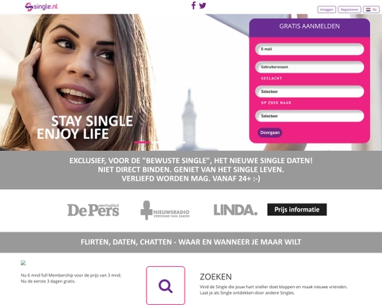 Single.nl Logo