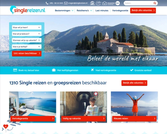 SingleReizen.nl Logo