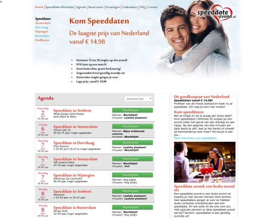 SpeeddateAvond.nl Logo