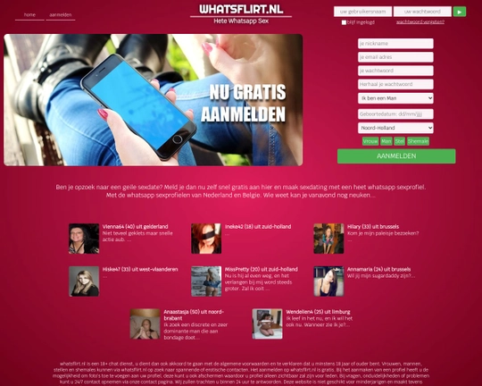 WhatsFlirt Logo